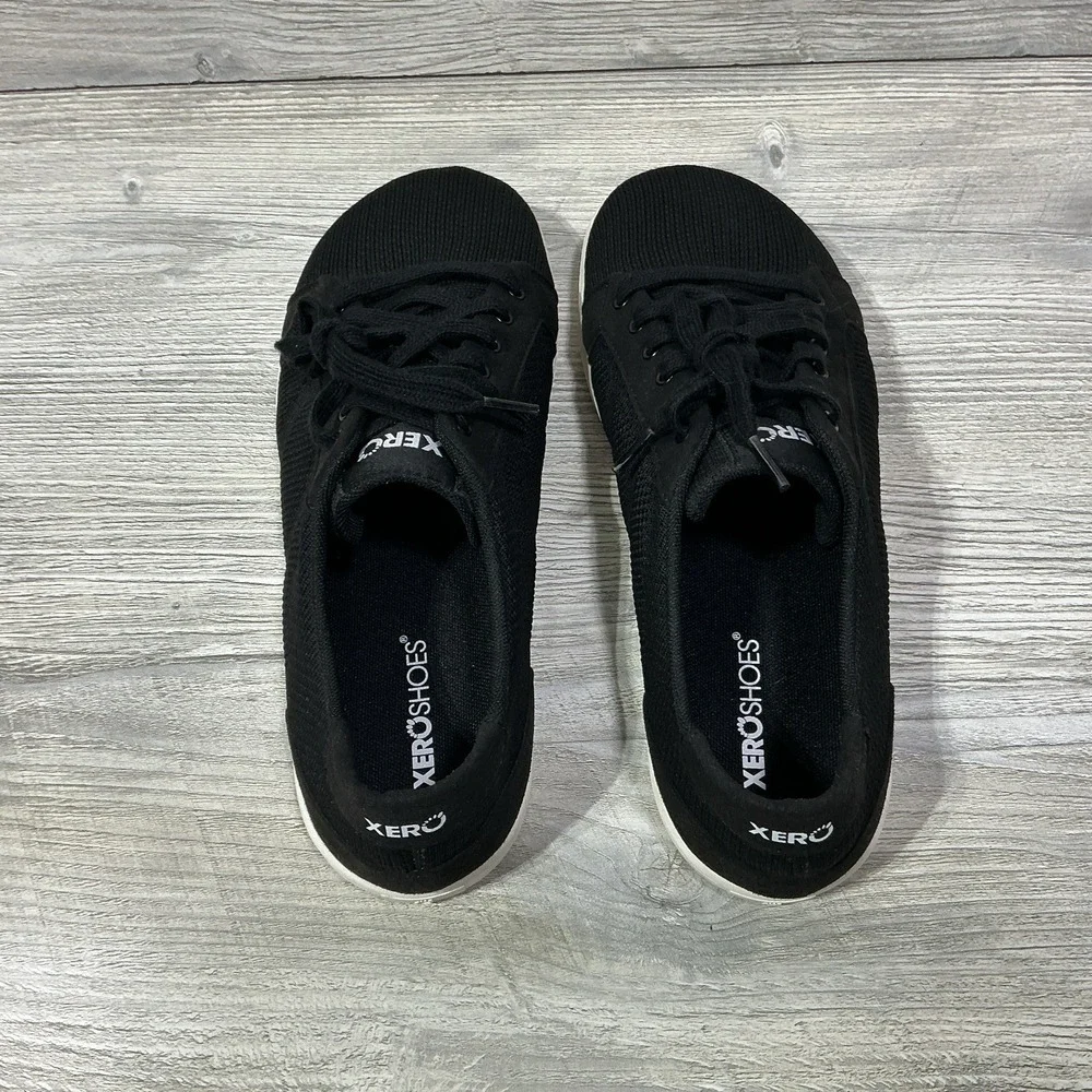 Xero Shoes Men's Dillon Barefoot Minimalist Classic Sneakers Black Size 11.5